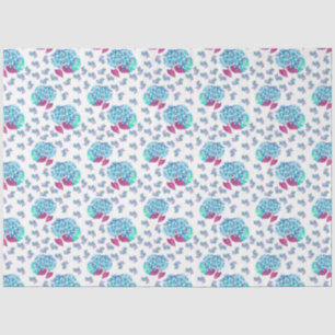 Hydrangea Watercolor Series Design 6 Tissue Paper