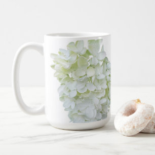 Hydrangea - White - Mug