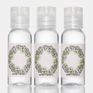 Hydrangea Wreath Hand Sanitizer