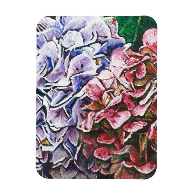 Hydrangeas 2010 magnet (Vertical)