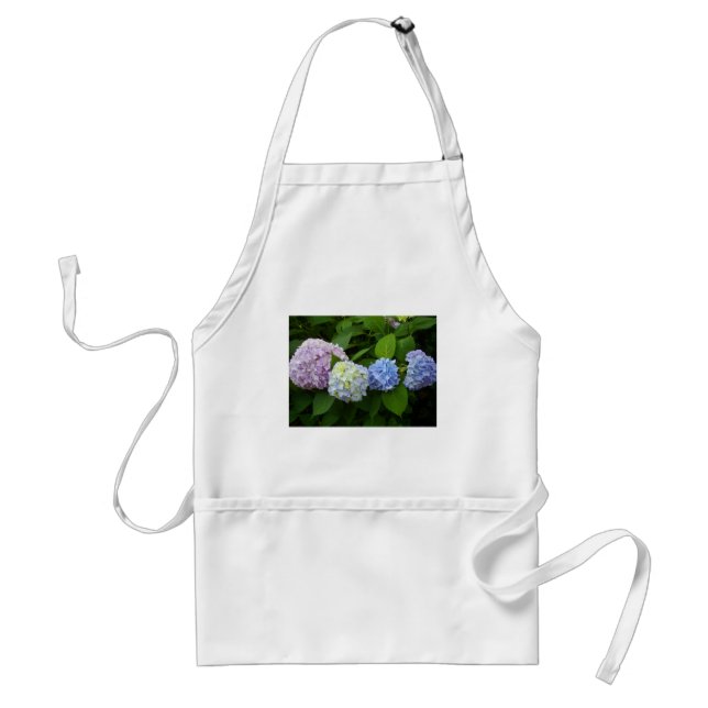 Hydrangeas Adult Apron (Front)
