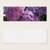 hydrangeas bookmark (Front & Back)