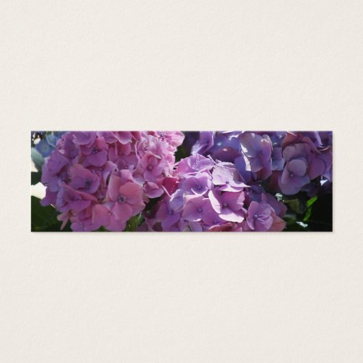 hydrangeas bookmark (Front)