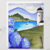 Hydrangeas by the bay (Front/Back)