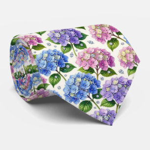 Hydrangeas & Diamonds Wedding and Events Neck Tie