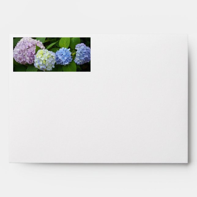 Hydrangeas Envelope (Front)