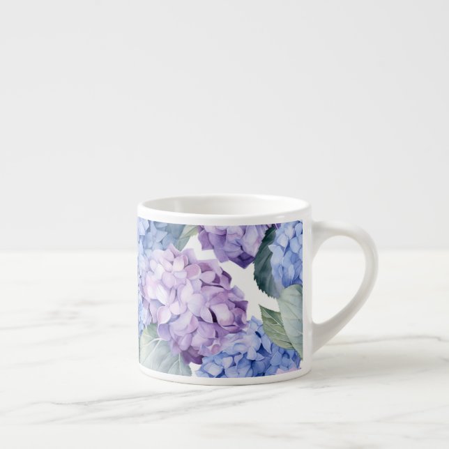 Hydrangeas  espresso cup (Right)