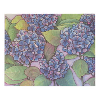 Hydrangeas Faux Canvas Print