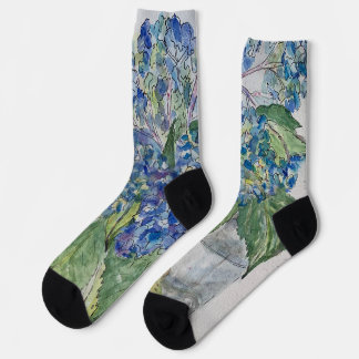 Hydrangeas in Water Crew Socks