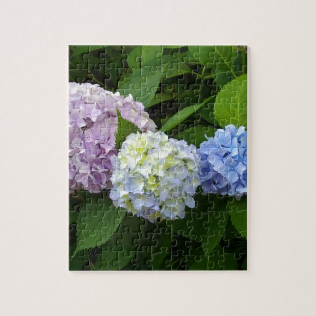 Hydrangeas Jigsaw Puzzle (Vertical)