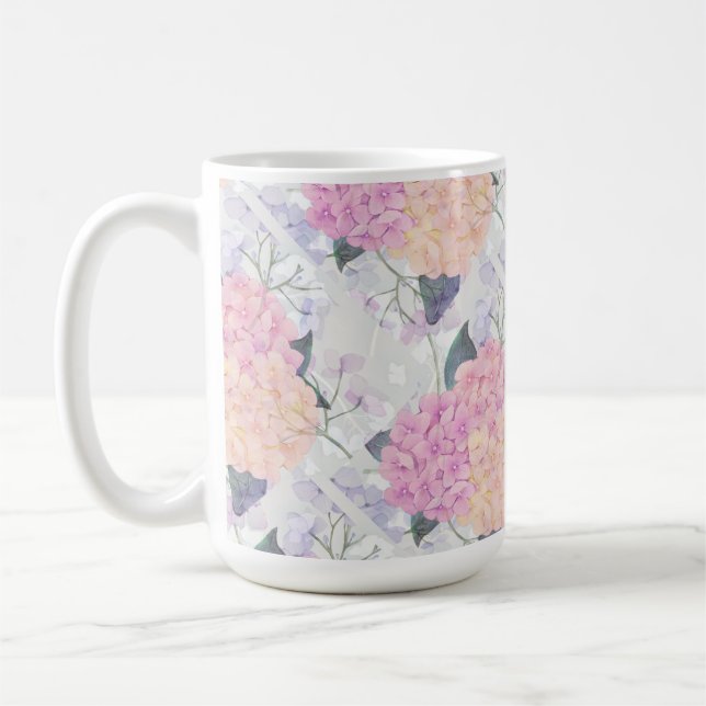 Hydrangeas Mug (Left)