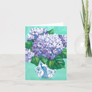 Hydrangeas of Lugano Card