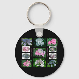 Hydrangeas on Parade Keychain