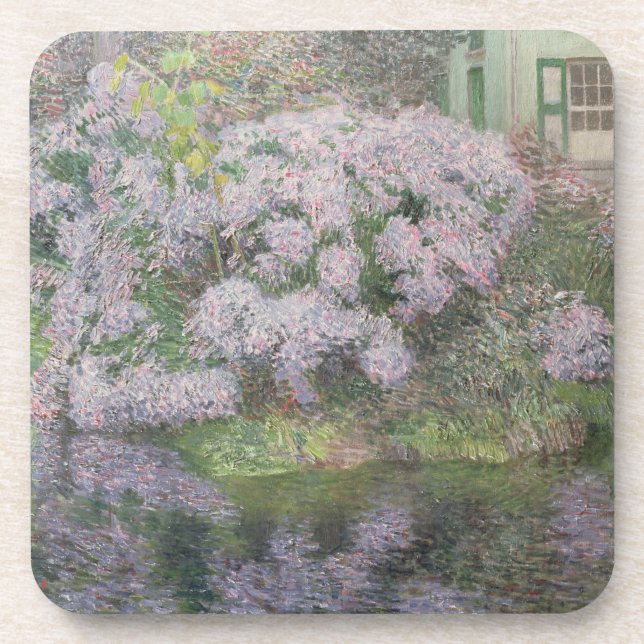 Hydrangeas on the banks of the River Lys, 1898 (oi Coaster (Front)