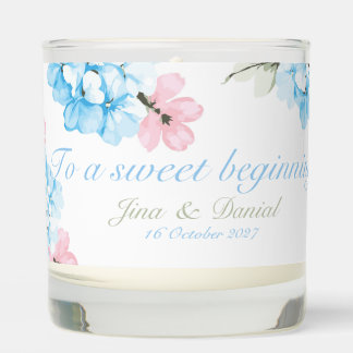 Hydrangeas Pastel Bloom Scented Candle