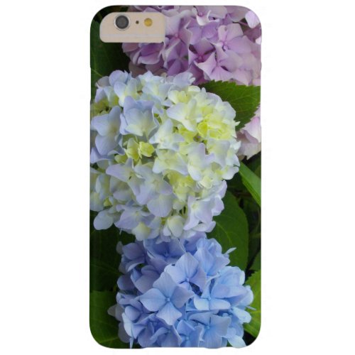 Hydrangeas pink floral purple floral blue floral barely there iPhone 6 plus case