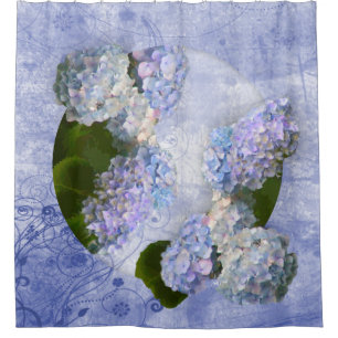 Hydrangeas Shower Curtain