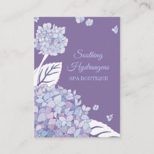Hydrangeas Spa Boutique Business Card