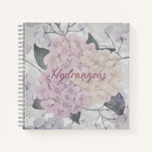Hydrangeas Spiral Notebook
