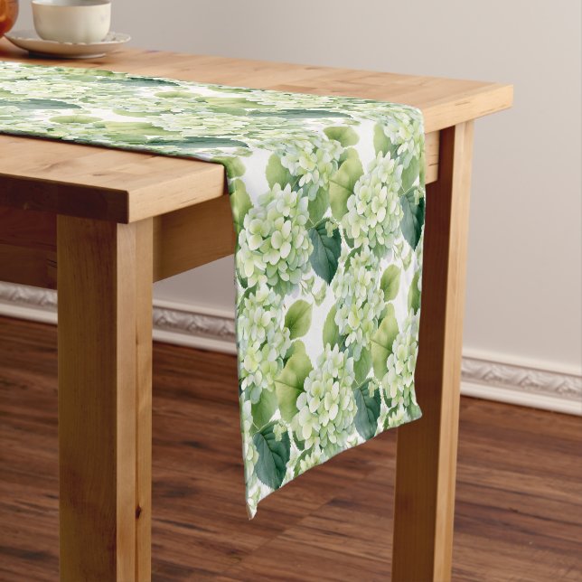 Hydrangeas Table Runner (In Situ)