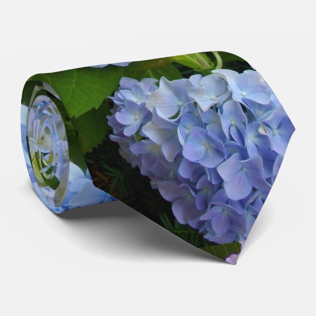 Hydrangeas Tie (Rolled)
