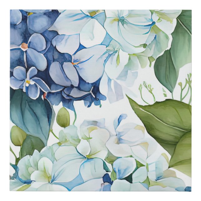 Hydrangeas Wall Art (Front)