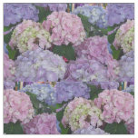 Hydrangia Purple Blue Pink Fabric