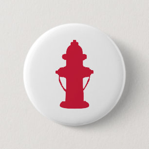 Hydrant Pinback Button