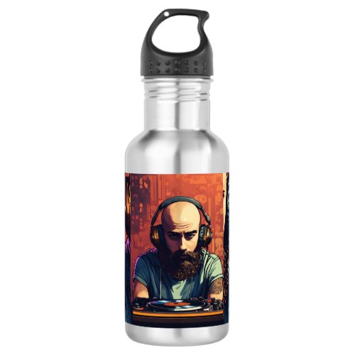 Hydrate in Style DJ_Inspired Water Bottle 