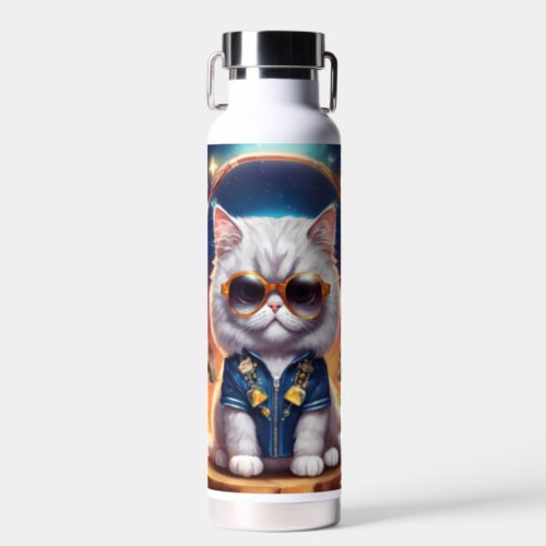 Hydrate with Harmony Christmas Kitty in Concert Water Bottle