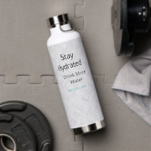 Hydration Bottle | Motivational Gym Water