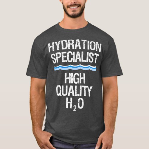 Hydration Specialist Waterboy Team Manager  2 T_Shirt