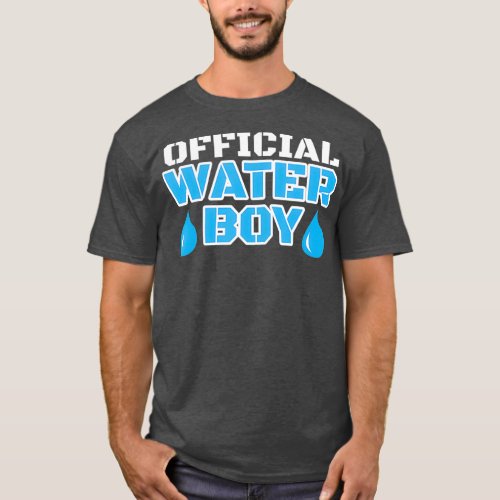 Hydration Specialist Waterboy Team Manager T_Shirt