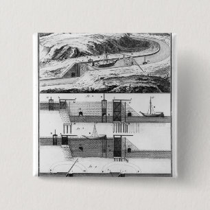 Hydraulic, canal and locks button