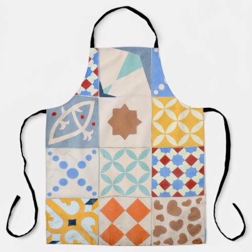 Hydraulic Cement Mosaic Tile Trend Apron