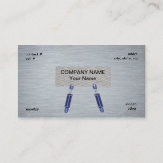 hydraulic cylinder concept business card
