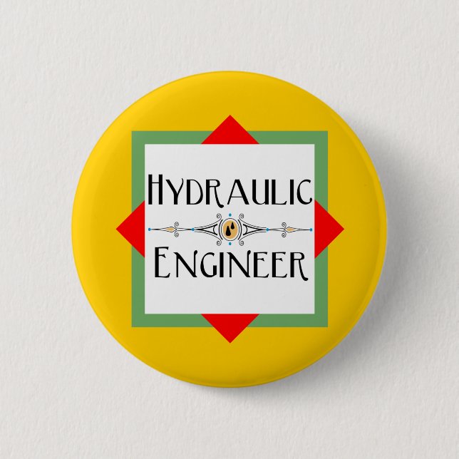 Hydraulic Engineer Block Button (Front)