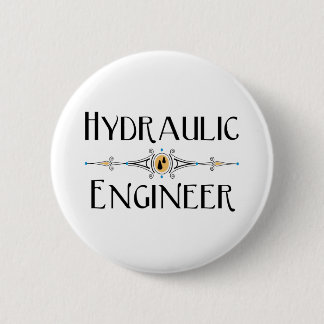Hydraulic Engineer Decorative Line Button