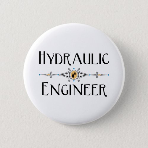 Hydraulic Engineer Decorative Line Button