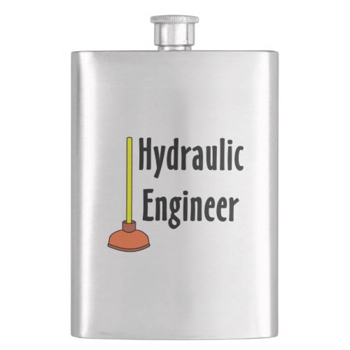 Hydraulic Engineer Toilet Plunger Flask