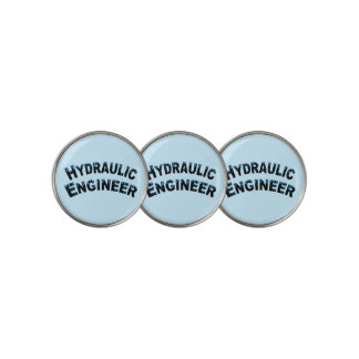 Hydraulic Engineer Water Droplets Golf Ball Marker