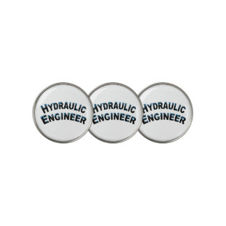 Hydraulic Engineer Water Droplets Golf Ball Marker