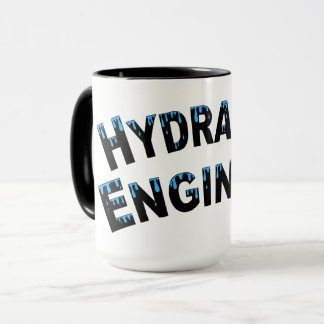 Hydraulic Engineer Water Droplets Mug