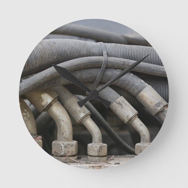 Hydraulic Equipment Round Clock (Front)