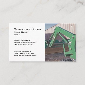 Hydraulics Sales And Service Business Card by BusinessCardsCards at Zazzle