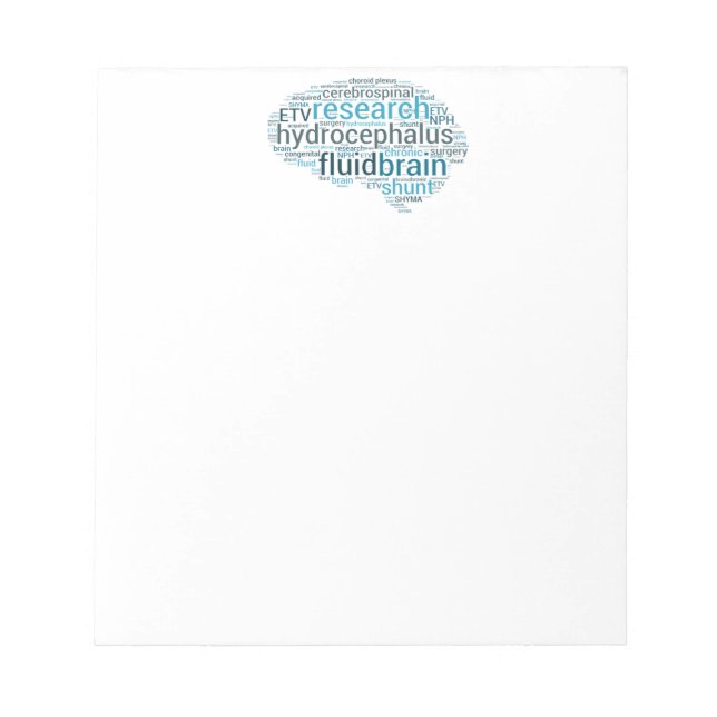Hydro Brain Notepad (Front)
