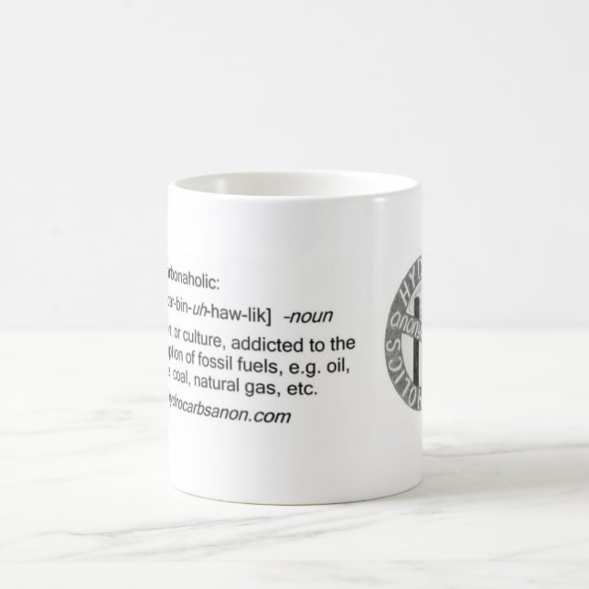 Hydrocarbonaholics Anonymous Mug (Center)