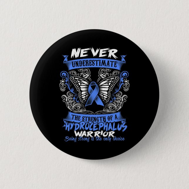 HYDROCEPHALUS Awareness  2016 Button (Front)