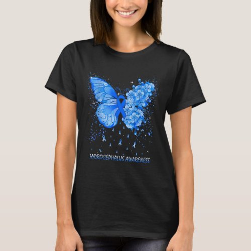 Hydrocephalus Awareness Ribbon  T_Shirt