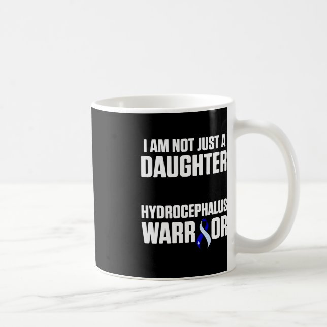 Hydrocephalus Survivor Daughter Awareness Warrior  Coffee Mug (Right)